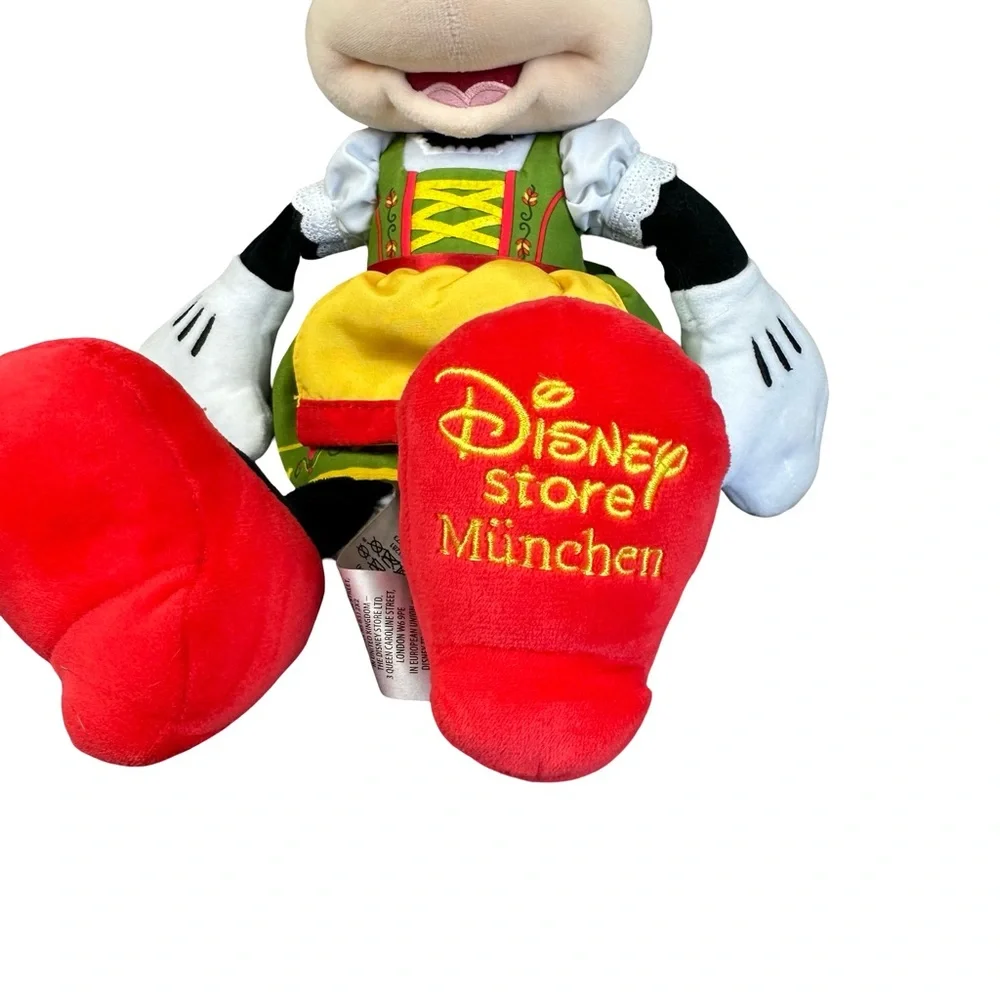 Disney Store Minnie Mouse München Germany Bavarian Plush Collectible 14.5